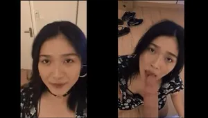Cô bạn gái ngoại thương thích cây hàng tây - asianbabyggirl 4