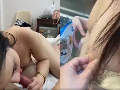 Nện em phương thảo vú ngon từ từ thang máy đến ban công
